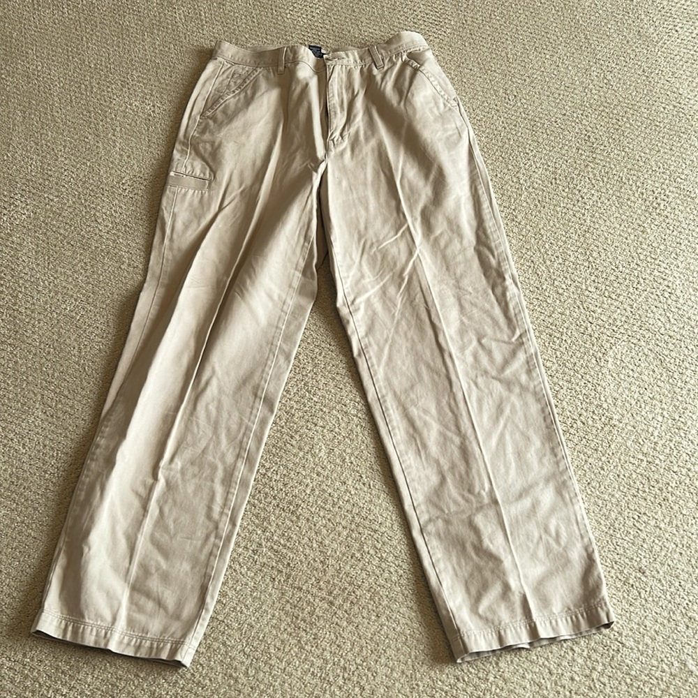 Austin Flat Front 5 pocket khakis 33x33